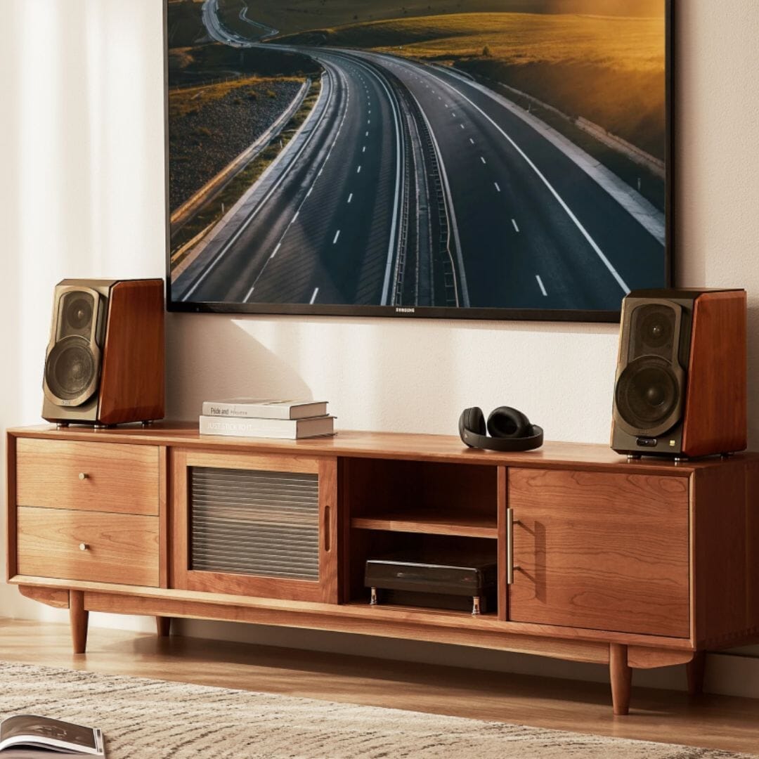 Active bookshelf speakers cheap for tv