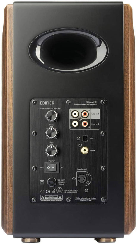 Edifier S2000MKIII 130W Active Bluetooth v5.0 Bookshelf Speakers - K&B Audio