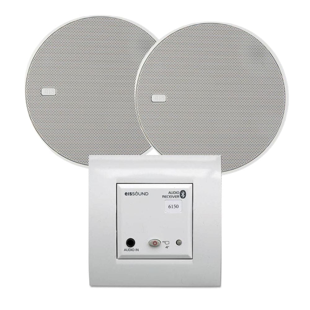 In wall speaker store receiver