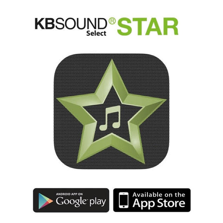 KB Sound Star FM or DAB+ Radio Ceiling Speaker System with Bluetooth & App Control (2.5" - 5") - K&B Audio