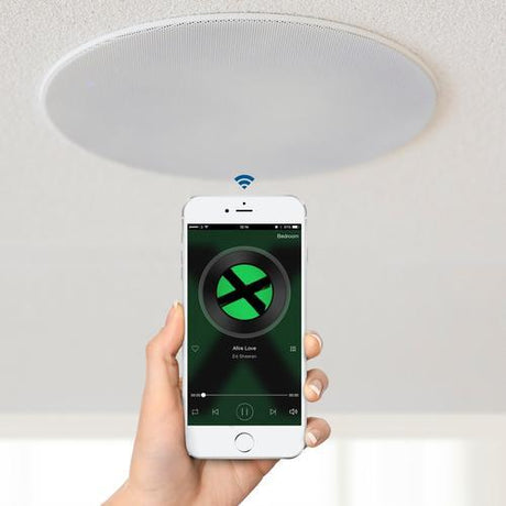 Lithe Audio Bedroom + En-Suite Bluetooth Ceiling Speaker System - K&B Audio