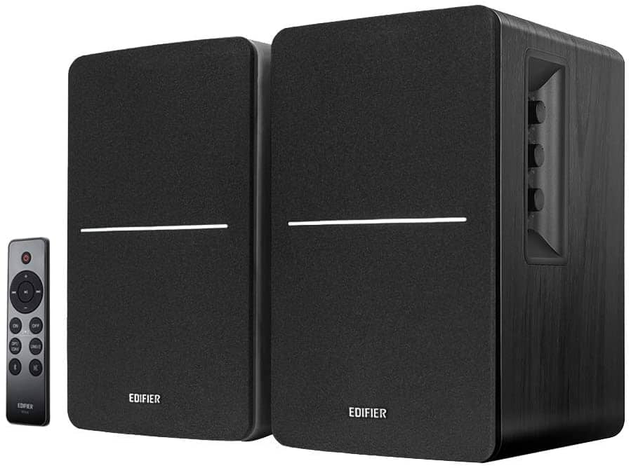 [OPEN BOX] Edifier R1280DBs Active Bookshelf Speakers with Bluetooth - Black - K&B Audio