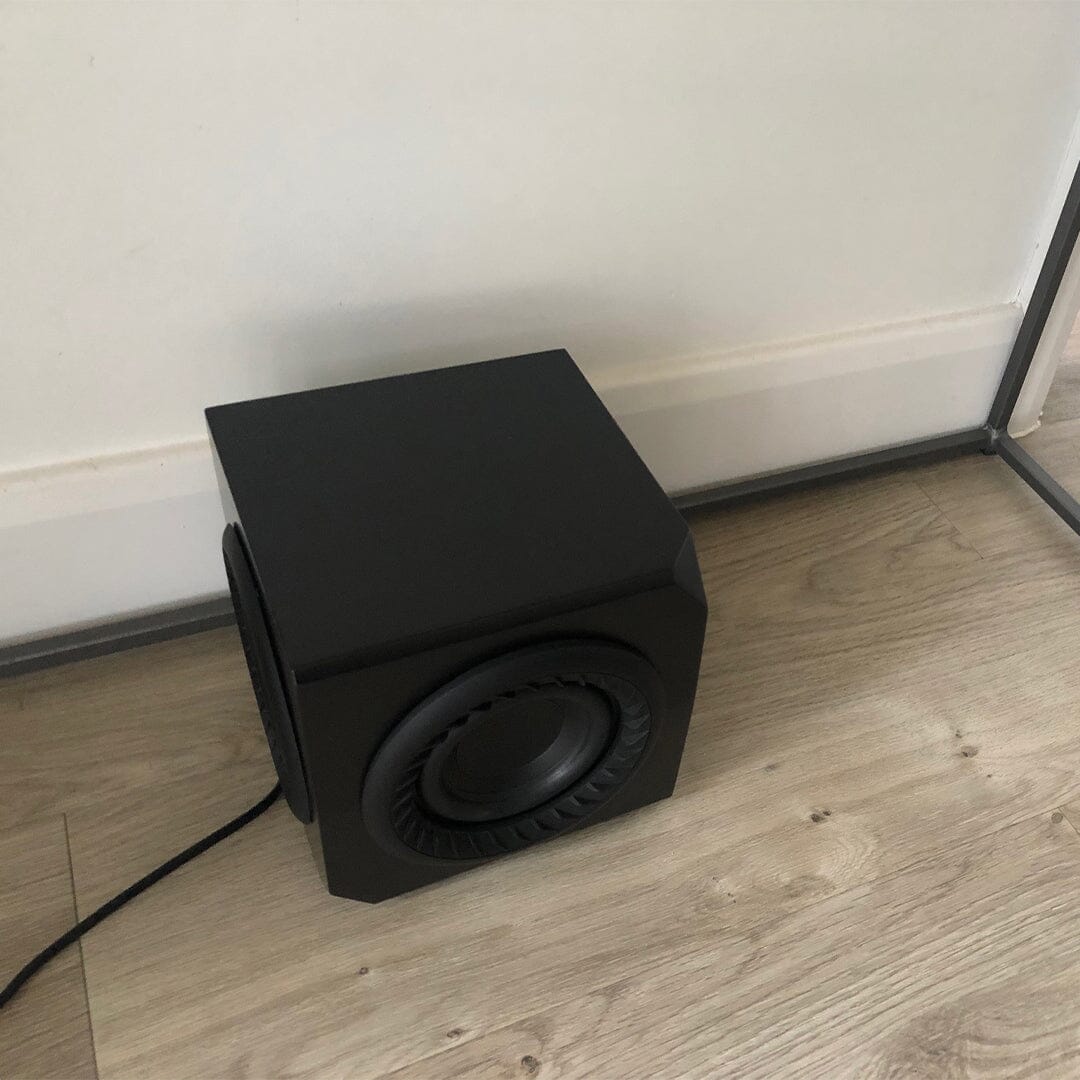 [OPEN BOX] Lithe Audio Wireless Micro WiFi Subwoofer with AirPlay 2, Alexa & Chromecast - K&B Audio