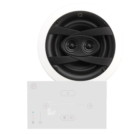 Systemline E50 6.5" Bathroom Bluetooth Ceiling Speaker System - K&B Audio